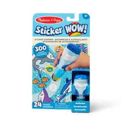 Activity Books>Melissa & Doug Sticker WOW!™ Activity Pad & Sticker Stamper - Shark