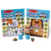 Activity Books>Melissa & Doug Sticker WOW!® Activity Pads & Sticker Stampers VALUE PACK - Pets