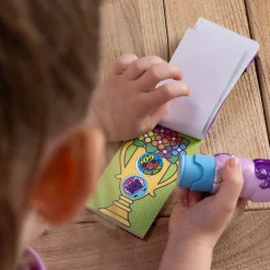 Activity Books|Stickers & Sticker Books>Melissa & Doug Sticker WOW!® Mini Activity Pad & Refill Stickers - Way to Go! (200+ Stickers, Stamper Not Included)