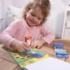 Activity Books|Stickers & Sticker Books>Melissa & Doug Sticker WOW!™ Tiger Bundle: Activity Pad & Sticker Stamper + Mini Activity Pad and 200 Refill Stickers