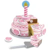 Play Food & Play Sets>Melissa & Doug Triple-Layer Party Cake - Wooden Play Food
