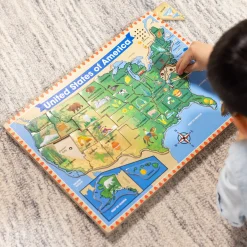 Animals & Nature Puzzles>Melissa & Doug U.S.A. Sound Puzzle - 40 Pieces