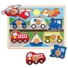 Vehicle & Train Puzzles>Melissa & Doug Vehicles Jumbo Knob Puzzle - 8 pieces