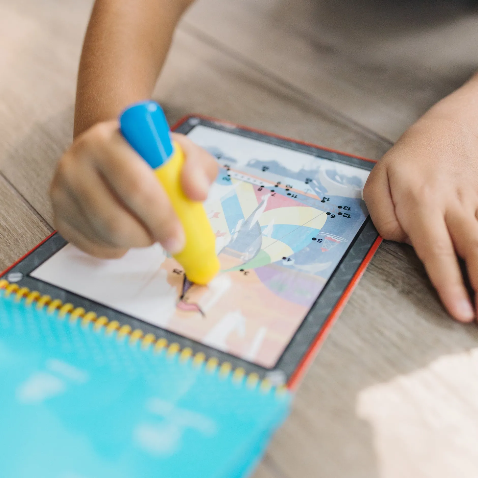 Activity Books>Melissa & Doug Water Wow! Vehicles Connect the Dots Water-Reveal Pad – On the Go Travel Activity