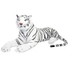 Plush>Melissa & Doug White Tiger Giant Stuffed Animal