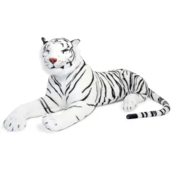 Plush>Melissa & Doug White Tiger Giant Stuffed Animal
