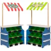 Play Food & Play Sets|Kitchens & Play Centers>Melissa & Doug Wooden Grocery Store / Lemonade Stand