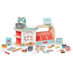 Play Food & Play Sets>Melissa & Doug Wooden La Patisserie Bakery