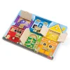 Motor Skills>Melissa & Doug Wooden Latches Board