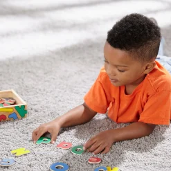 Alphabet & Counting>Melissa & Doug Wooden Letter Alphabet Magnets