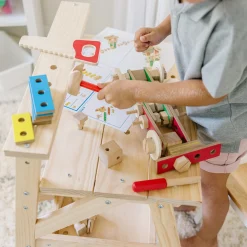 Kitchens & Play Centers>Melissa & Doug Wooden Project Workbench