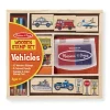 Craft & Stamp Kits>Melissa & Doug Wooden Stamp Set - Vehicles